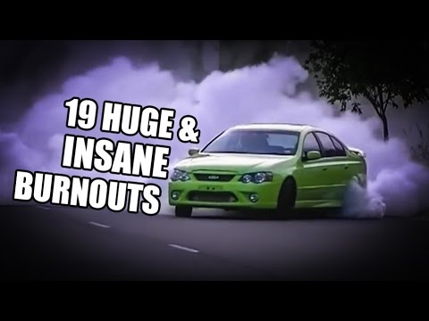 19 HUGE & INSANE Burnouts