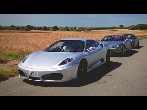 3 Old Supercars Drive To Le Mans Classic