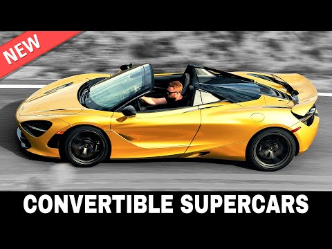 9 Convertible Supercars of 2020: When Luxury Meets Incredible Top Speeds