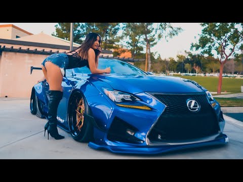 Bagged Rocket Bunny Lexus RCF with Stunning Model @miss.lexiss @rocketbunnyron