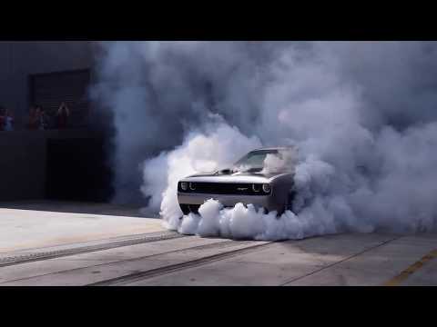 Brutal Hellcat Burnout Compilation