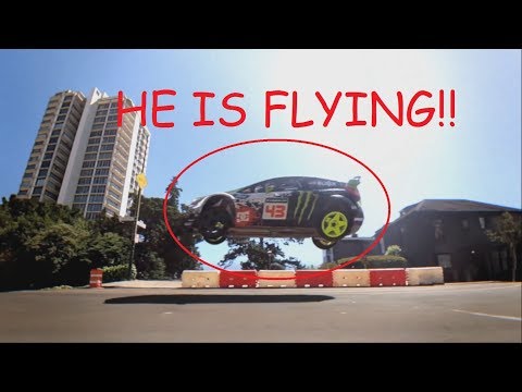 Car montage: EPIC ken block STUNTS!