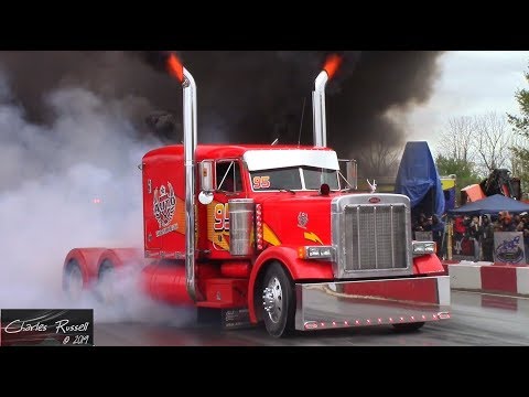 Great Lakes Big Rig Challenge 2019 Burnout Compilation