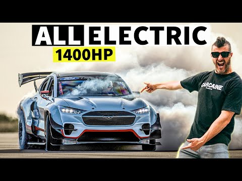 Ken Block FINALLY HOONS The New FORD MUSTANG MACH-E!