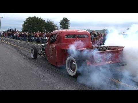 NON STOP Back Road BURNOUTS – Spooky Moon Car Show