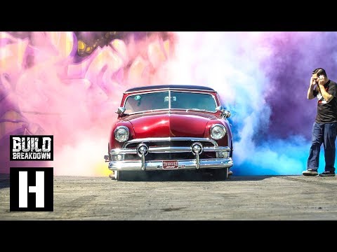 Rainbow Burnout Madness – Ford Victoria Breaks Donut Garage World Record
