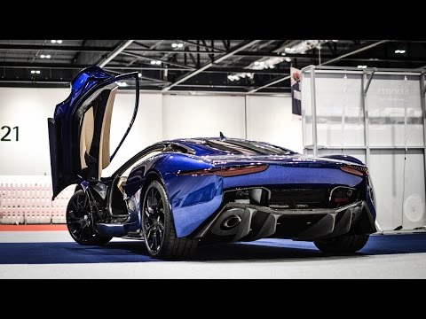 Supercars leaving after Classic Car Show: Laf, 250GTO, F50, CX75, TDF, 959 Dakar..