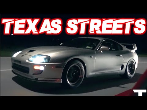 TEXAS STREET RACING! (PART 2) 1300HP Supra – 1200HP GTO – 1300HP Z06 – 1000HP GT500 – 900HP ZR1