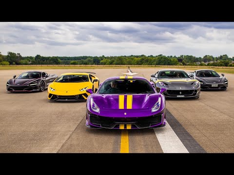 THE ULTIMATE SUPERCAR DRAG RACE – PART V (INCLUDES BONUS FOOTAGE)