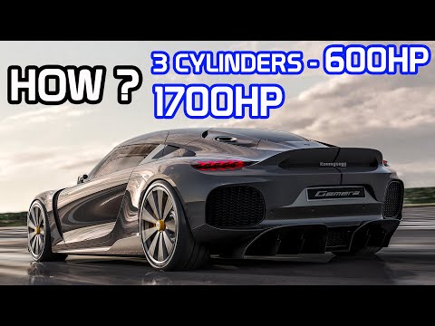 This is How Koenigsegg Gemera can make 1700hp & 600hp from 3 Cylinder Engine