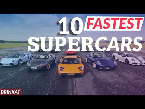 TOP 10 FASTEST SUPERCARS 2020 UPDATED