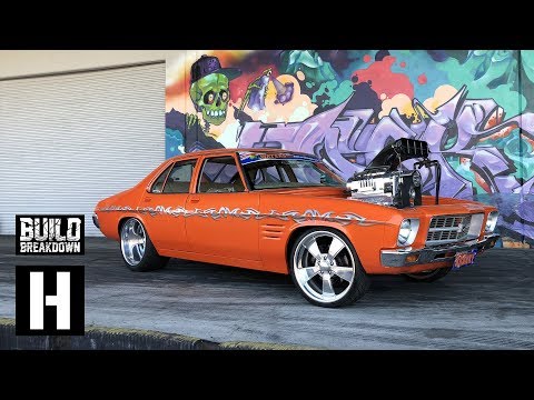 Kranky Invades the Yard! 1400hp WILD Aussie Burnout Machine smokes us out