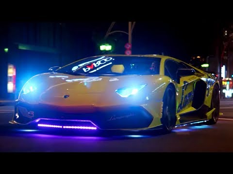 Neon Lamborghini Run in Japan | Top Gear: Series 25 | BBC