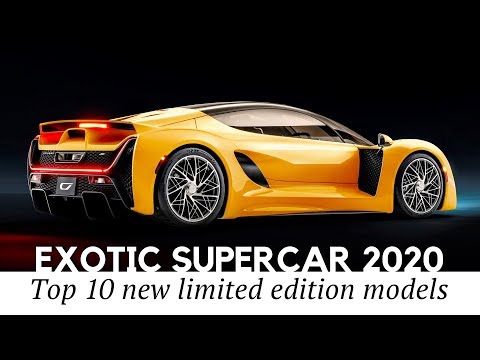 12 New Supercars with Exotic Looks and Limited Production Numbers (Exterior/Interior Review)