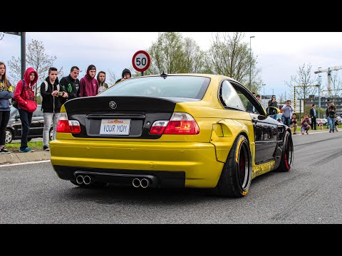 Tuner Cars Leaving a Carshow #9