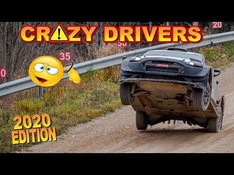 CRAZY DRIVERS COMPILATION 2020 by Chopito Rally Crash