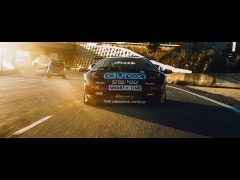 Taking a Lamborghini Diablo SV-R Race Car on the Street. | 4K