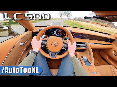 2021 Lexus LC500 Convertible 5.0 V8 N/A SOUND & POV Drive by AutoTopNL