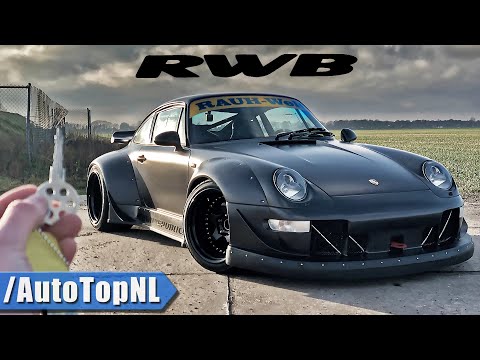 PORSCHE 993 RWB "SINGER FROM HELL" REVIEW on ROAD & AUTOBAHN by AutoTopNL