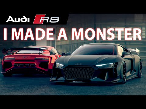 Audi R8 MONSTER Bodykit by hycade