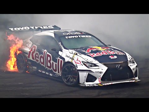 INSANE Burnouts & Donuts Contest ? ? | Feat. Ken Block, Mad Mike, Vaughn Gittin Jr., James Deane