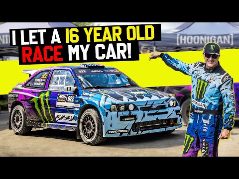 Checker or wrecker?? 16-Year-Old Jax Redline’s FIRST Rally Race – In Ken Block’s Cossie V2!!