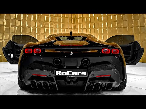 2022 FERRARI SF90 Stradale – Sound, Interior and Exterior