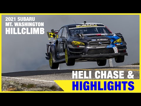 Helicopter Chase & Highlights – Travis Pastrana's Mt. Washington Hillclimb 2021