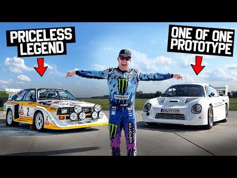 Ken Block Rips Legendary Rally Machines From Audi's Secret Storage