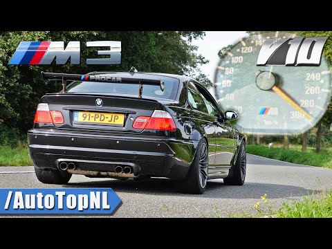 BMW M3 E46 | 5.0 V10 DCT | 100-300KM/H & INSANE SOUND by AutoTopNL