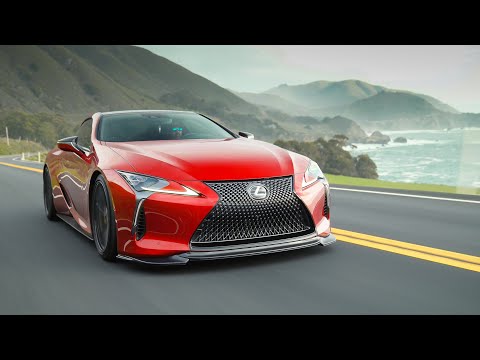 California Cruising Lexus LC500 in [4K]