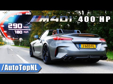 400HP BMW Z4 M40i Mosselman | 0-290 ACCELERATION POV & REMUS EXHAUST SOUND by AutoTopNL