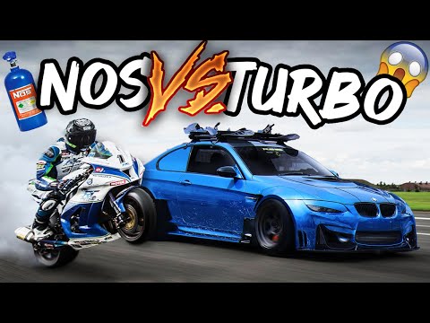 The CRAZIEST SUPER BIKES vs. TUNER CARS! 3000HP+ [MUST WATCH!]